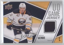 2011-12 Upper Deck UD Game Jersey Series 2 Nathan Gerbe #GJ-NG 0f8