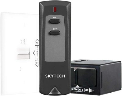 SkyTech Fireplace Remote Control On/of Sky-4001 Black 