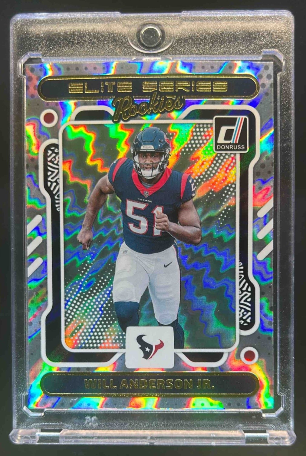 2023 Donruss Will Anderson Jr. Elite Series Rookies Rookie RC #1 Texans