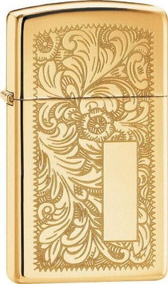 ZIPPO - BENZIN - FEUERZEUG - SLIM VENETIAN 60000812 - NEU!