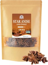 Star Anise Whole, 4 Ounce (Pack of 1), NON-GMO Verified Chinese Star Anise Whole