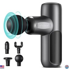 Mini Massage Gun Deep Tissue Percussion Massager for Back Pain Relief, Portable