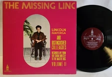Lincoln Mayorga - The Missing Linc LP - OG Press - Audiophile Jazz - VG++