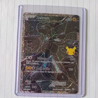 2021 POKEMON CELEBRATIONS CLASSIC COLLECTION #114 FULL ART/ZEKROM PSA 9