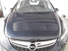 Opel Corsa D original Motorhaube Deckel vorn GEU Ozeanblau Metallic Z22A BJ2014