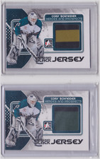 2010-11 ITG HEROES & PROSPECTS GAME-USED JERSEY BLACK /120 CORY SCHNEIDER M-11