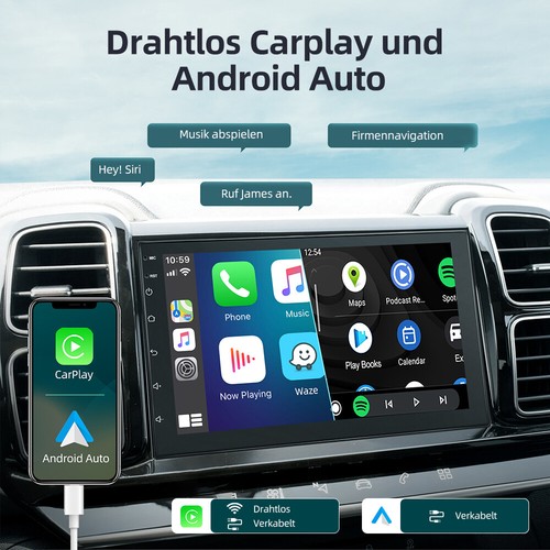 2+32GB Für Toyota RAV4 2007-2011 Android 13.0 Autoradio Mit GPS Navi WIFI RDS FM - Picture 3 of 18