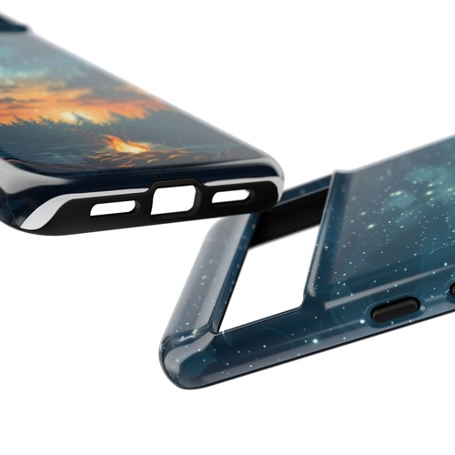 For iPhone / Galaxy / Pixel | Phone-Ink Case - Camp Bonfire Sunset Stars Night - Bild 161 von 173