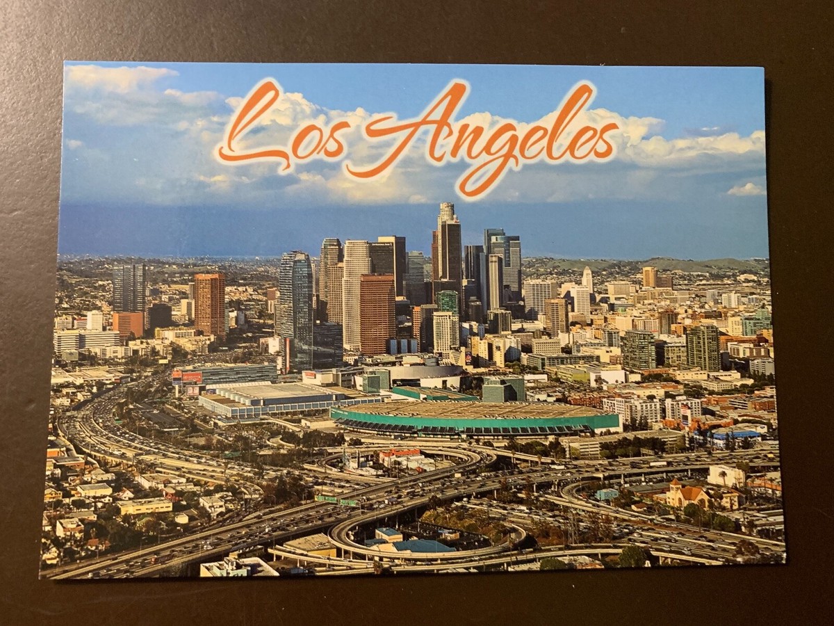 Los Angeles Vintage Postcards LAX Vintage Postcards 1960s The