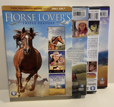 Horse Lover's Triple Feature: Second Chances/Natalie's Rose/ The Wild Stallion