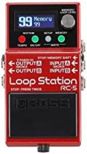 BOSS RC-5 LOOP STATION Guitar Effect Pedal Free Ship w/Tracking# New from Japan - Bild 1 von 6