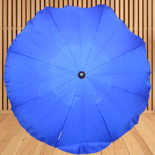 £45 UNIVERSAL ROYAL BLUE PRAM PARASOL iCANDY SILVER CROSS M&P EGG OYSTER BUGABOO