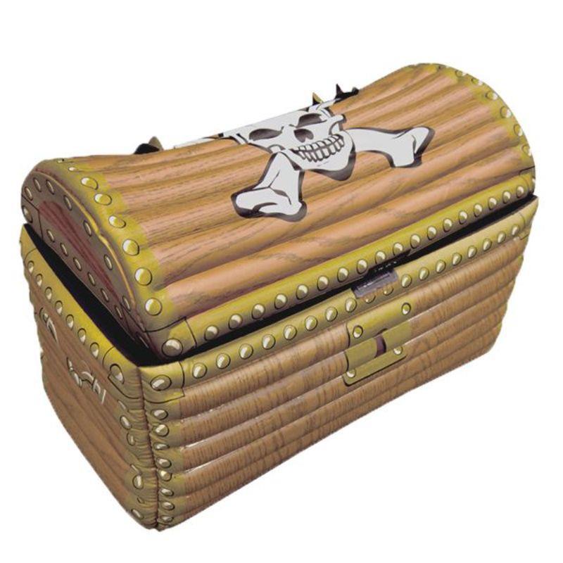 Henbrandt Inflatable Pirate Chest Drinks Cooler Party Decoration