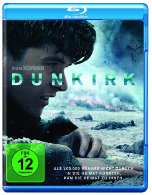 DUNKIRK - FIONN WHITEHEAD,TOM GLYNN-CARNEY,JACK LOWDEN  2 BLU-RAY NEU