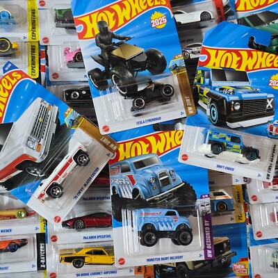 Hot Wheels Mainline 2025 &ndash; Case L, Short Card &ndash; Scegli Il Modello Dalla Lista (combinabile)