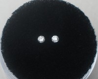 White Diamond Loose Round Pair 2mm Each White Diamond Loose Round Pair 2mm Each