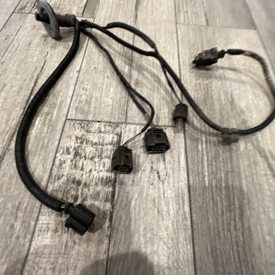 Juego de 3 conectores de cableado de enchufe de coleta de 3 pines y 2 VW Jetta Golf Audi A3 Passat Foto 3 de 4