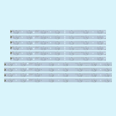 LED Strips For JVC LT-48C540 LSC480HJ01-8 LED48D7-ZC14-01 LED48D8-ZC14-01