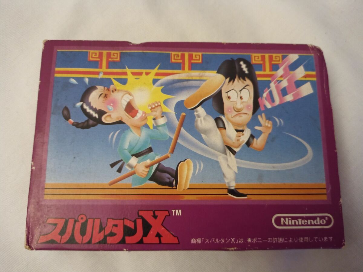 Spartan X Kung Fu Master Famicom FC Japan Import Game US Seller