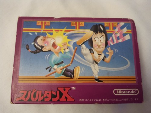 Spartan X Kung Fu Master Famicom FC Japón Importación Juego Vendedor de EE. UU. Caja Manual - Imagen 2 de 12