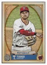 H729 TREA TURNER 2021 TOPPS GYPSY QUEEN BAZOOKA BACK SP SHORT PRINT PHILLIES