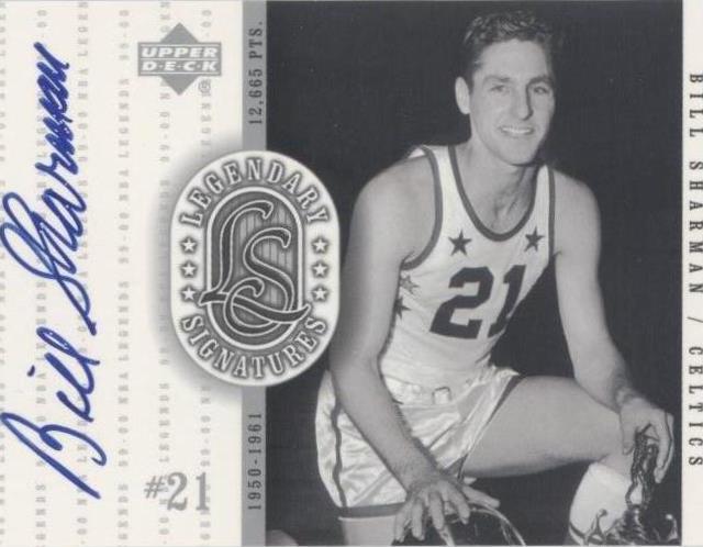 1999-00 Upper Deck NBA Legends - Bill Sharman #BS - 1 of 2
