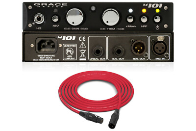 Grace Design M101 Single Channel Microphone/Instrument Preamp