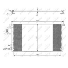 Condensateur Peugeot 106