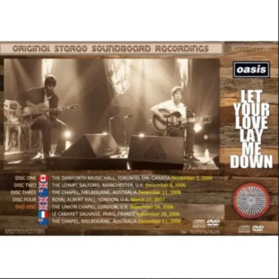 洋楽 oasis LET YOUR LOVE LAY ME DOWN (4CD+DVD OASIS / LET YOUR