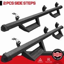 Fit 2005-2023 Toyota Tacoma Double Cab 3"  Running Board Drop Nerf Bar BCKA