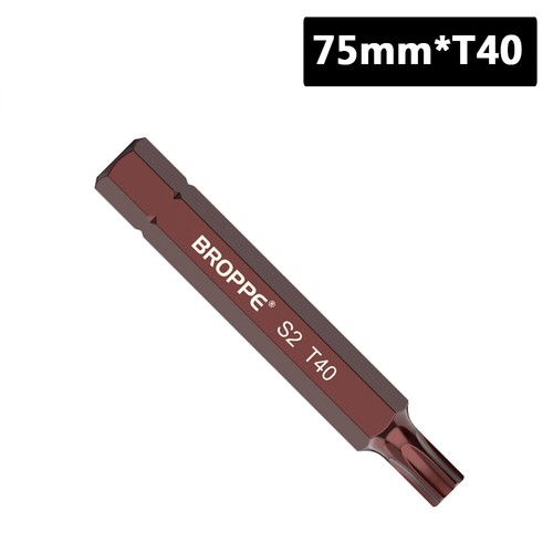 30mm/75mm TORX Impact Screwdriver Bit Set Insert Bit T20 T25 T30 T40 T45 T50 T55 - Picture 22 of 25