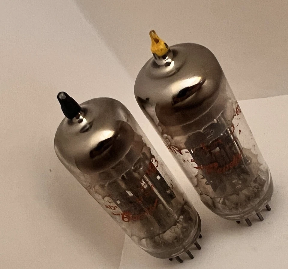 Ultra Rare Bendix 5993 TE-10 (6x4) Medical Tip 4 MicaS Audio Rectifier Tube - Image 3 of 4