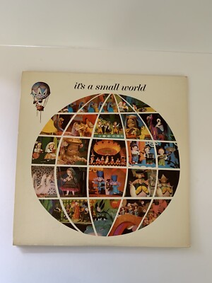 Walt Disney It's a Small World Original LP Vinyl-Disneyland