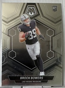 2024 Panini Mosaic - Rookies Prizm #313 Brock Bowers (RC)