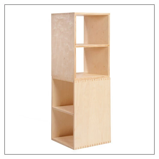 BBox2 Half-Sized Stacking Shelf -- Birch, Walnut, White -- by Offi & Co.; 1 unit - Image 3 of 3