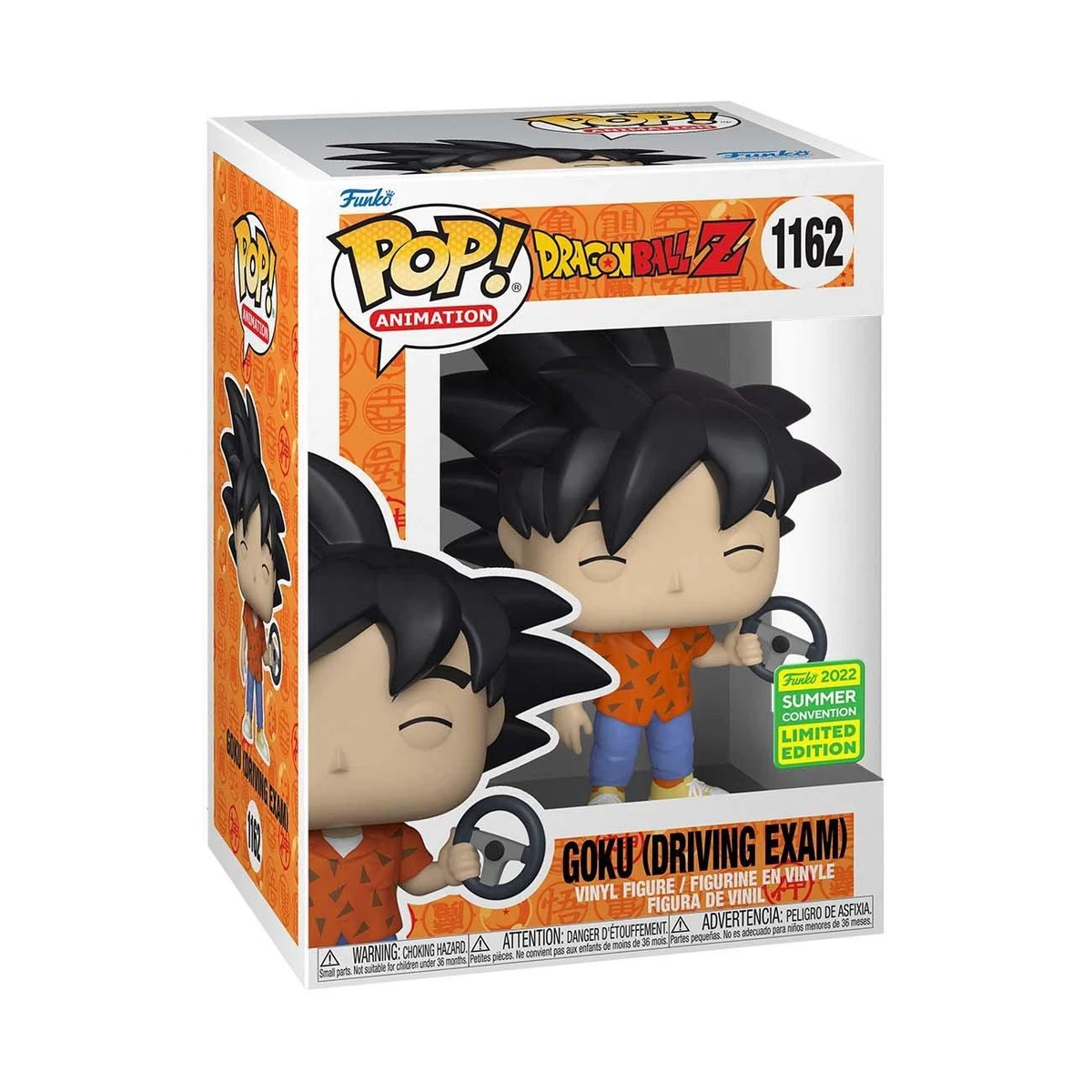 Funko Pop! Animation: Dragon Ball Z Goku (Driving Exam) 2022 San Diego  Comic Con