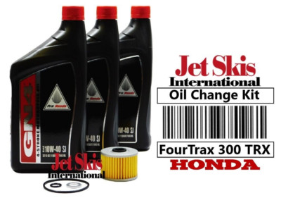 OEM Honda TRX300 FW FourTrax 300 TRX Oil Change Kit Oil Filter, O