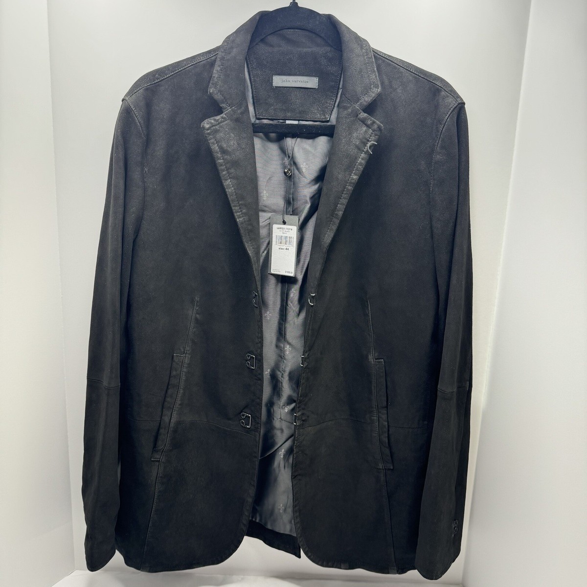 john varvatos　メンズ　ジャケット　コート　ゴートスエード　56 SOMEDIFF スエード コート メンズ ブランド アウター 秋冬