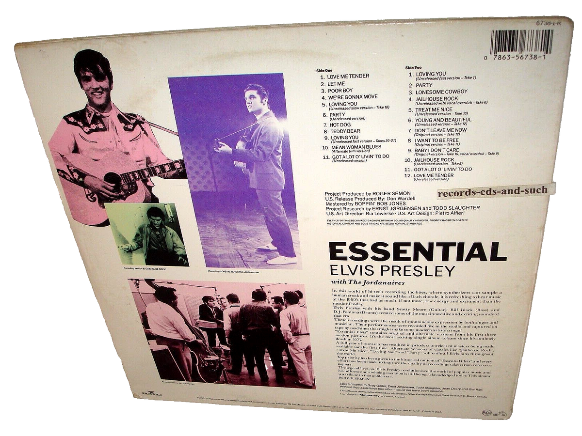 ELVIS PRESLEY RPCD-1002 旧規格　未開封 Elvis Presley / Elvis / 1973 2X Vinyl Album LP / VG+ / Cleaned | eBay