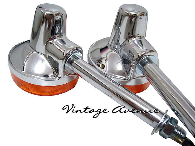 [61-TW13] SUZUKI RV50 RV75 RV90 RV125 VAN VAN RV SIGNAL LAMP 1PAIR 6V - Image 4 of 4