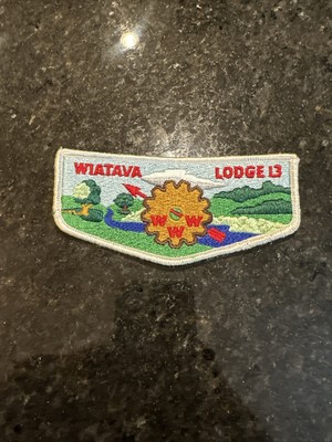 Wiatava Lodge 13 Order of the Arrow OA Flap