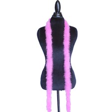 Hot Pink 15 Grams Marabou Feather Boa 6 Feet Long Crafting Sewing Trim