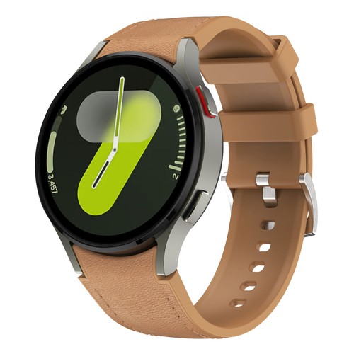 Adjustable Soft Leather Sports Watch Band For Samsung Galaxy Watch 7 FE 6 5 4 - Picture 32 of 61