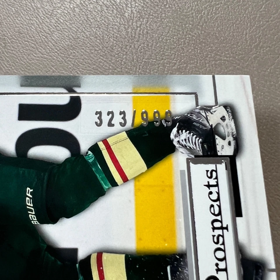 2022-23 SP Game Used MATT BOLDY RC #/999 Retro Rookies Crossover (RC-3) - Wild - Image 2 of 4