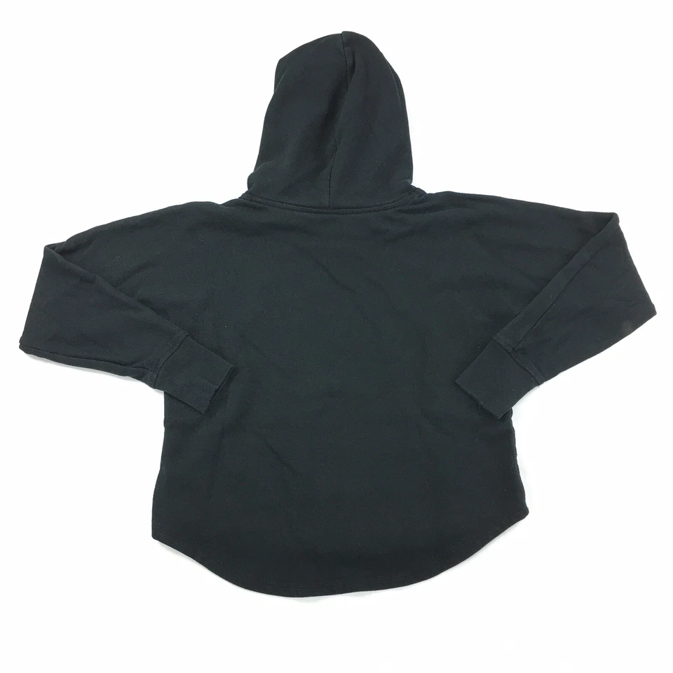 Ralph Lauren Sudadera con Capucha Niñas Jóvenes Grande Negro Bordado Rojo Poni   Foto 4 de 4