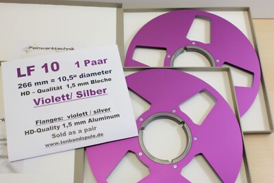 Tonbandspule NAB 10,5'' 1 Paar - Revox  Studer  Teac - Artikel LF10HD