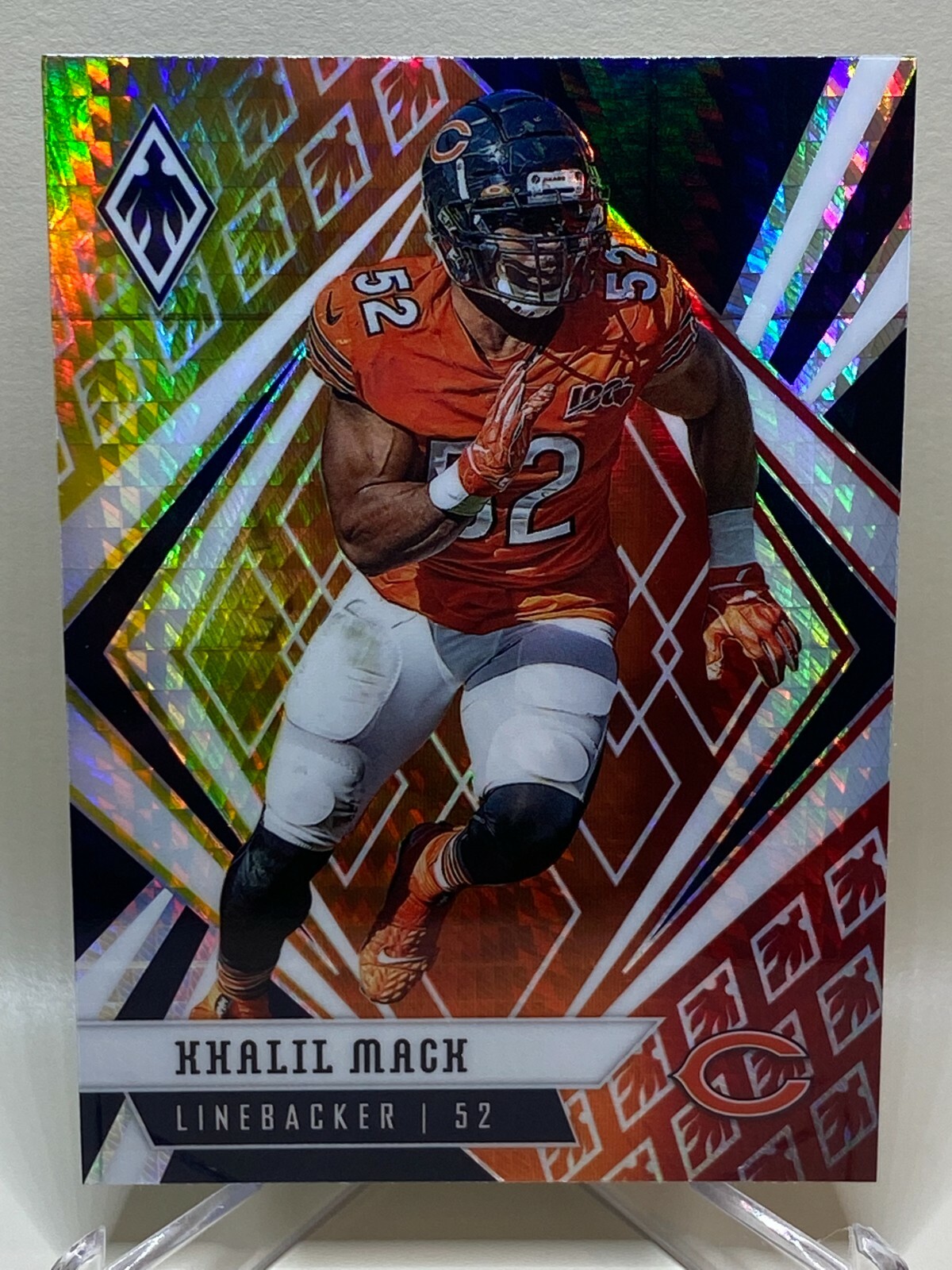 Khalil Mack 2020 Panini Phoenix Fire Burst
