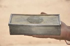 Vintage W.D. & H.O. Wills Brass Rectangular Embossed Gold Flake Cigarette Ad Box
