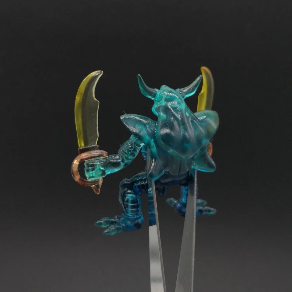 Mini Figura Dragon Quest IV BLUE ESTARK 2" TRANSPARENTE Monster Square Enix Raro Foto 3 de 4