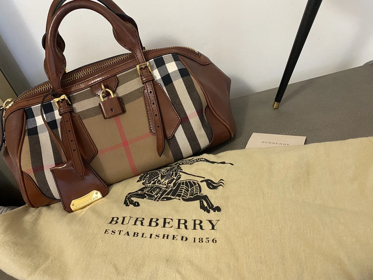 Burberry fabric deals bag